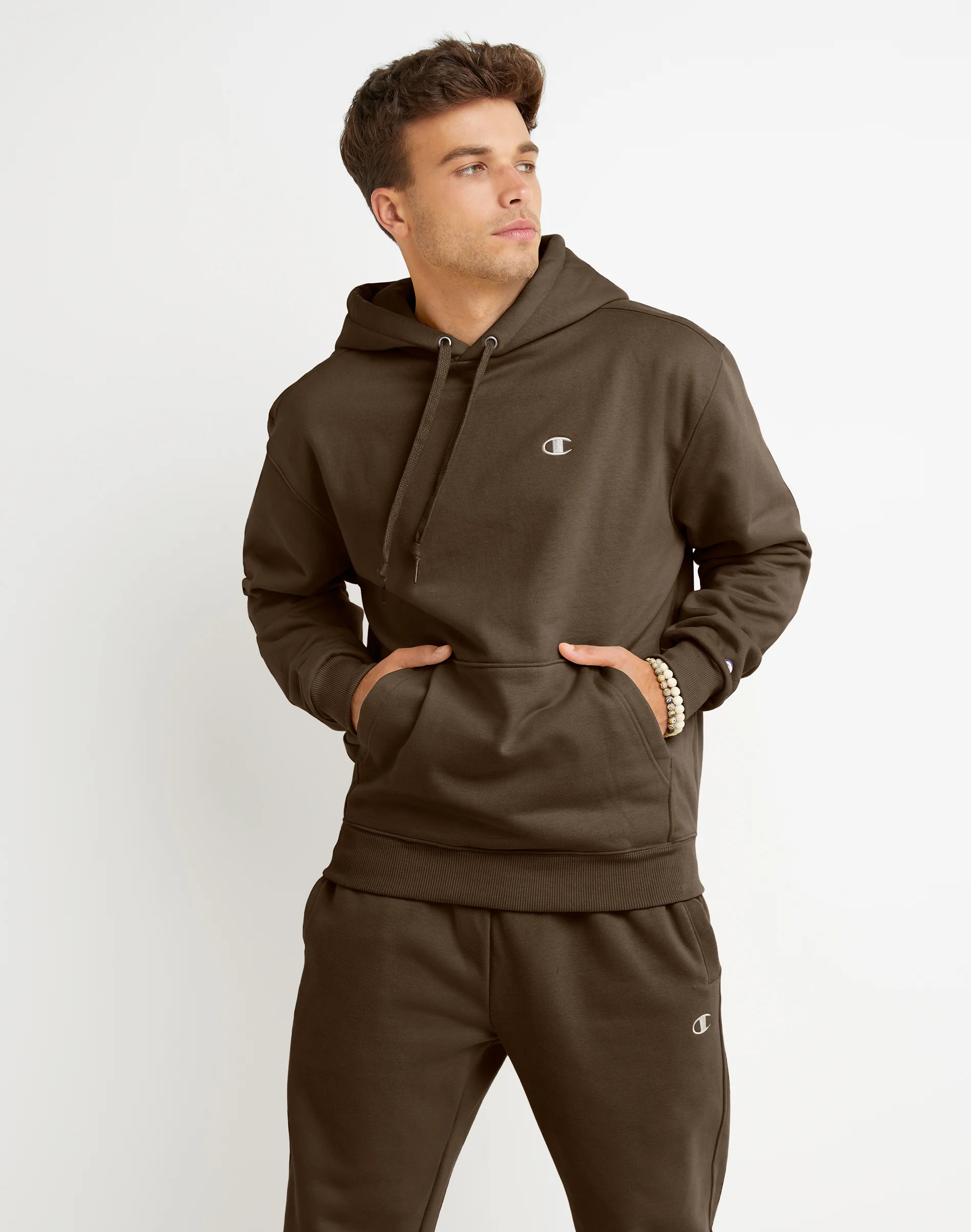 Champion ORIGINAL CHAMPION® SUPER FLEECE CONE HOOD, EMBROIDERED C LOGO