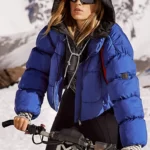 In A Bubble Puffer Jacket